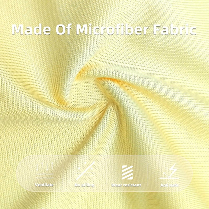 AiMi Assorted Colors Microfiber Cleaning Cloths - 6" x 7" Microfiber Glasses Cloth - Great for Cleaning Eyeglasses, Cell Phones, Screens, Lenses, Glasses and All Delicate Surface (12 Pack Multi-Color) - Image 4
